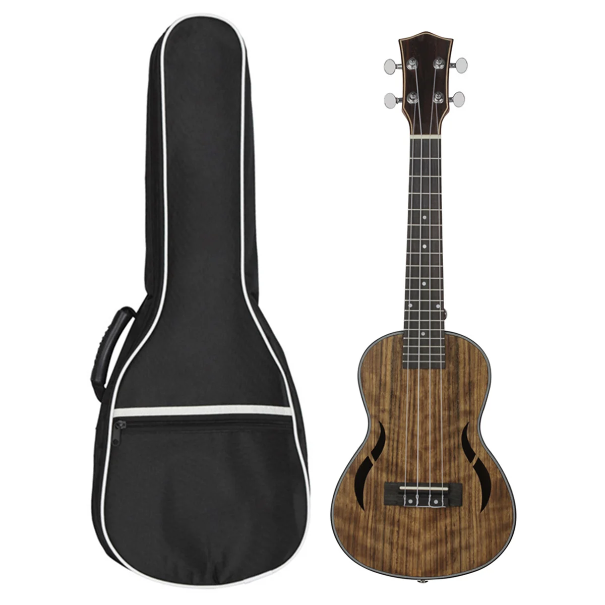 

21/23/26 Inch Walnut Ukulele 4-String Professional Stage Performance Instrument Ukulele Beginner's Mini Guitar