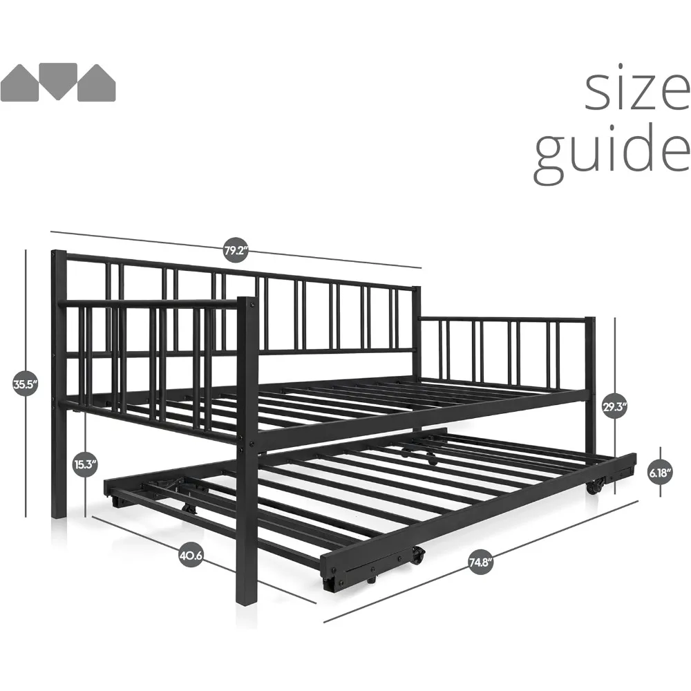 Ljustra Daybed with Trundle