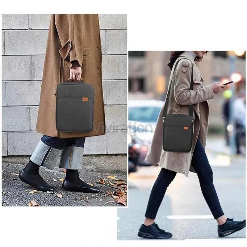 

Netbook Briefcase Business Case Soft Shoulder Strap Bag Pouch For iPad 10.2" Pro 10.5" Huawei Mediapad M2 10.1 Surface Pro 3 4 5