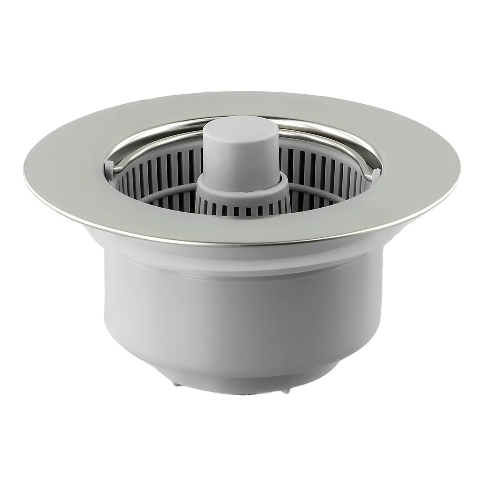 

Efficient 3 in 1 Sink Auxiliary Device, Kitchen Sink Drain Strainer, Stopper Filter Bathroom, Easy to Install and Use