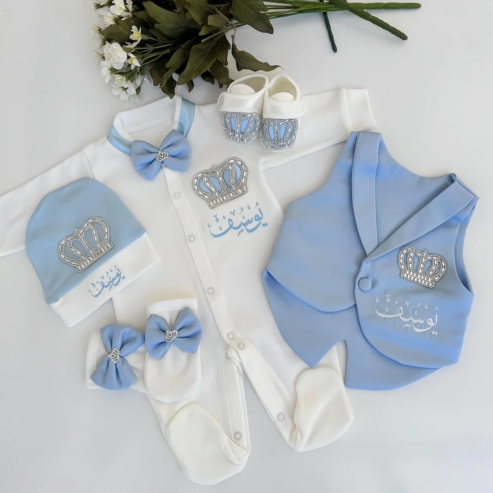 6pcs-newborn-baby-boy-outfits-blazer-vest-kids-clothing-cotton-infant-products-body-suit-shirt-pants-mittens-receiving-blanket