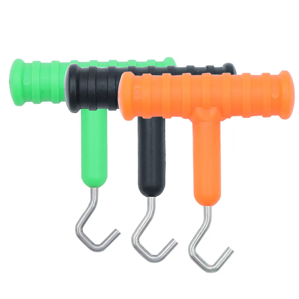 Fishing Tools 2pcs Carp Fishing Tools Hair Rig Making Puller Knot Tool For Fishing Hooklink Knotting Equipment With Hook Accessories Tackle