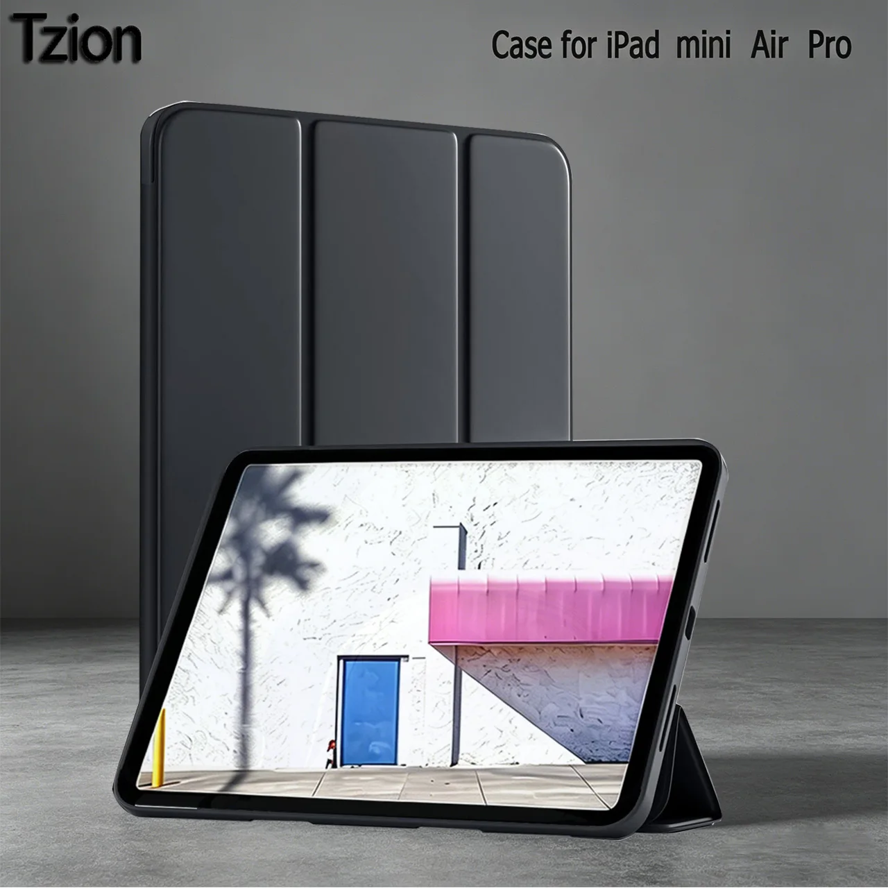 Premium Magnetic Flip Case for Tablets - Smart Protective Cover