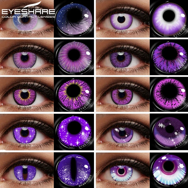 Purple Eye Color