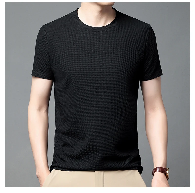 Haut d'été parfait - t-shirt gaufré PlatiNum pour homme