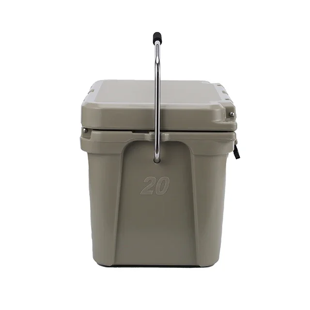 20QT High quality cheap price rotomolded camping coolers portable hard cooler box