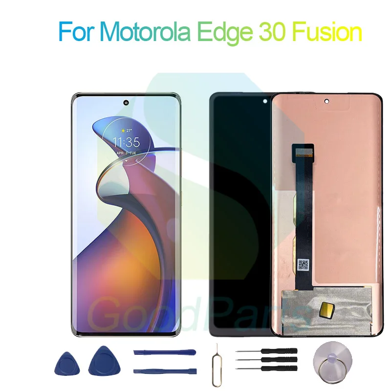 

For Motorola Edge 30 Fusion Screen Display Replacement 2400*1080 For Moto Edge 30 Fusion LCD Touch Digitizer