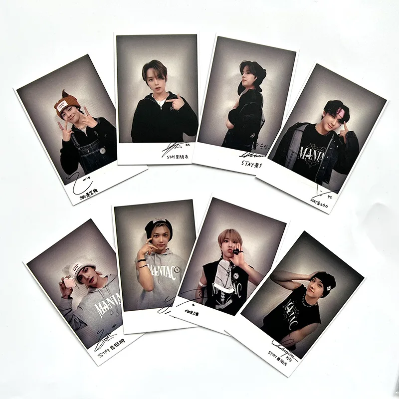 

KPOP Stray Kids MANIAC Photocard New Album Lomo Crads Photobook Fan Collection Card Poster Postcard Photos Gift XJ694