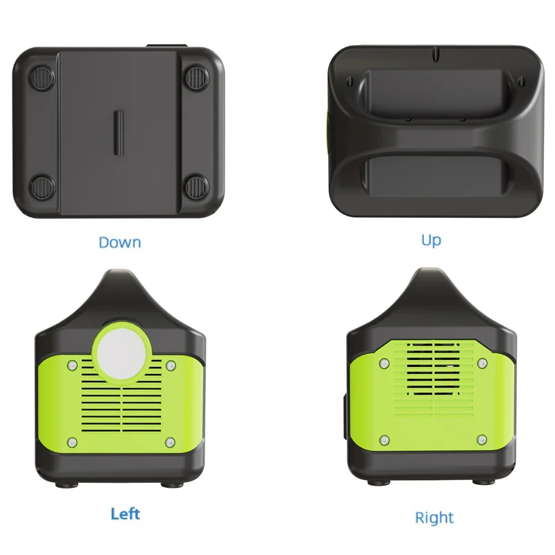 Portable Solar Generator 300W 256Wh 204Wh with LifePo4 Battery 220V 100V Mobile