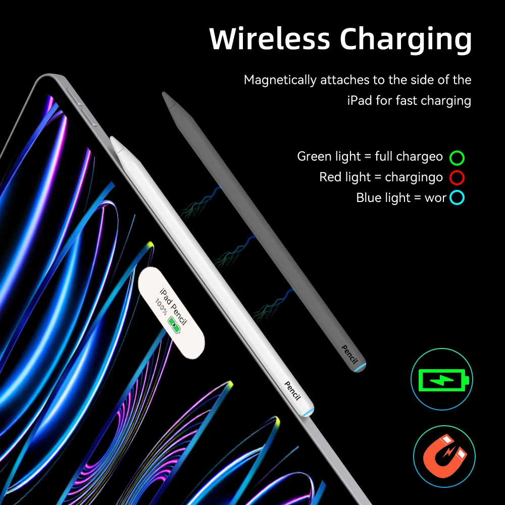    ִ Apple Pencil 2 1, iPad Pencil Apple Pencil  iPad Air 4 5 Pro 11 12.9 ŸϷ