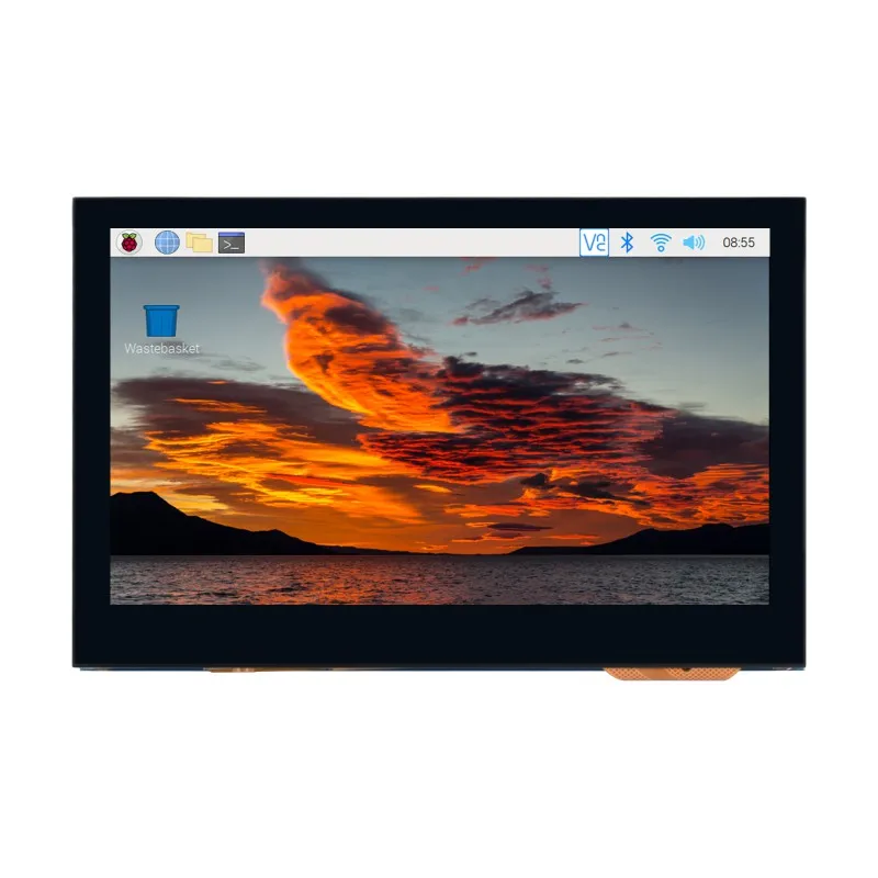 43-дюймовый-qled-дисплей-емкостный-сенсорный-экран-для-интерфейса-raspberry-pi-dsi-800-×-480-Встроенная-конструкция-панель-из-закаленного-стекла
