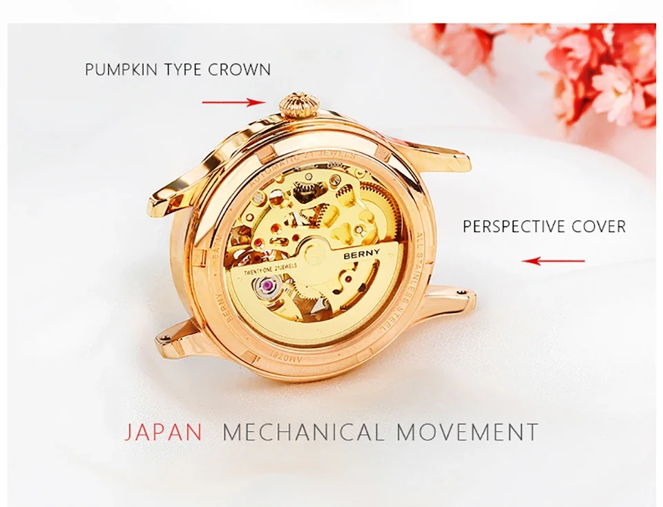 BERNY Watch Side Profile