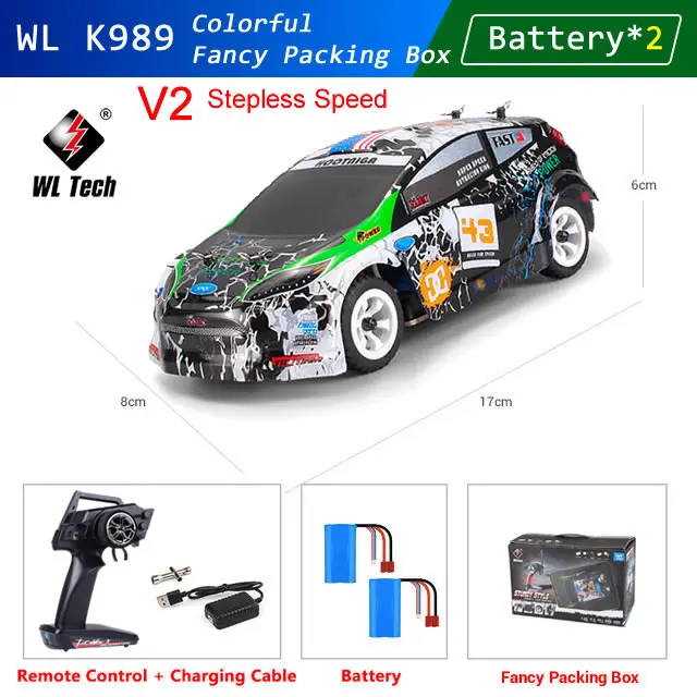 WLtoys K989 1/28 4WD Mini RC Car