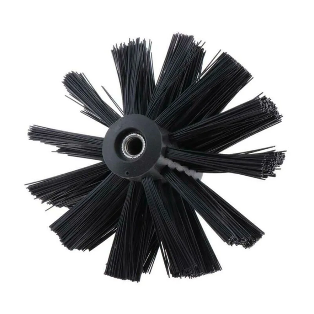 Pipe Brush Chimney Brush Dryer Fireplace Fireplaces For Drain Rods 200mm Chimney Flue Sweep Brush Fireplaces Pipe Range Hood
