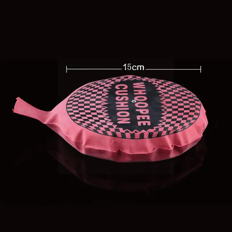 Creativity Cushion Self Inflating Prank Fart Joke Party Color Fart Whoopee Toy Cushion Random Sound Balloon Toy Pad Bag Pad S8C4 prank toys joke toys