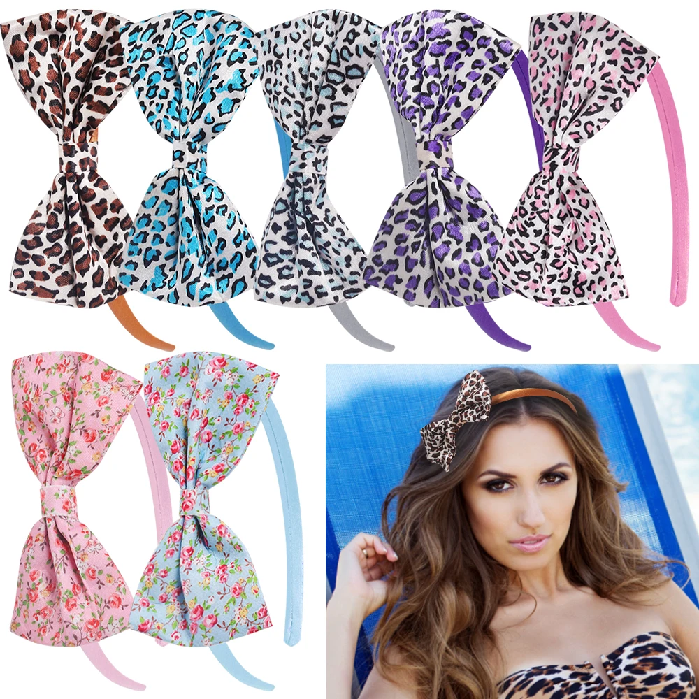 2023  Colorful Hair Hoop And Bow Decorative Headband Neutral Multi-style Optional Ladies Super Fashion Hair Accessories Headband ladies half skirt spring summer new dark elastic waist pure cotton single breasted super loose multi button design a line skirt