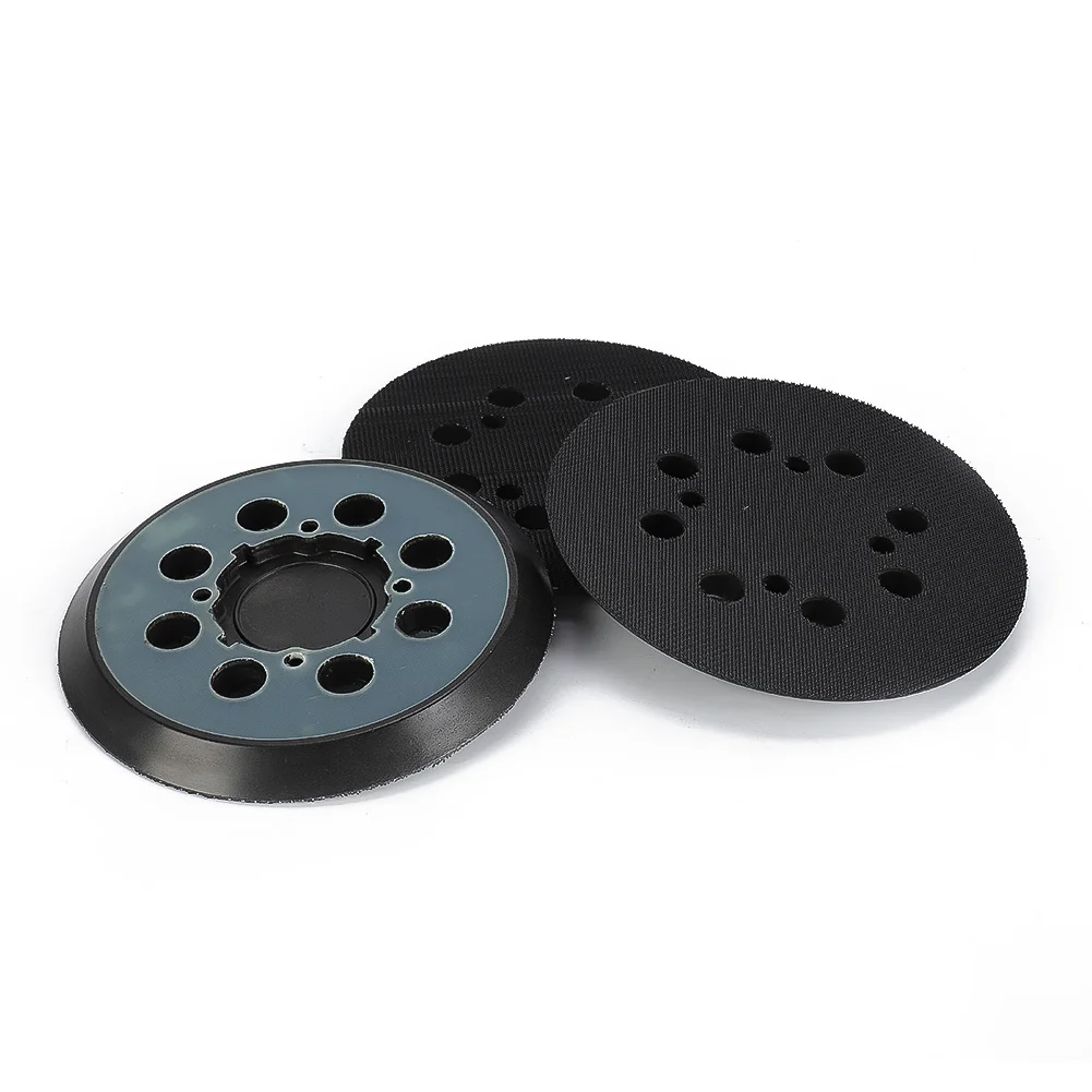 

3Pc Sander Pad Backing Pads 5Inch 125mm 8Hole Sander Backing Pads Replacement Sander Pads Electric Grinder Tool Accessories