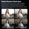 New Godox V100 Round Head Camera Flash Wireless Transmission Speedlite Flash for Canon Nikon Sony Fuji Olympus 4