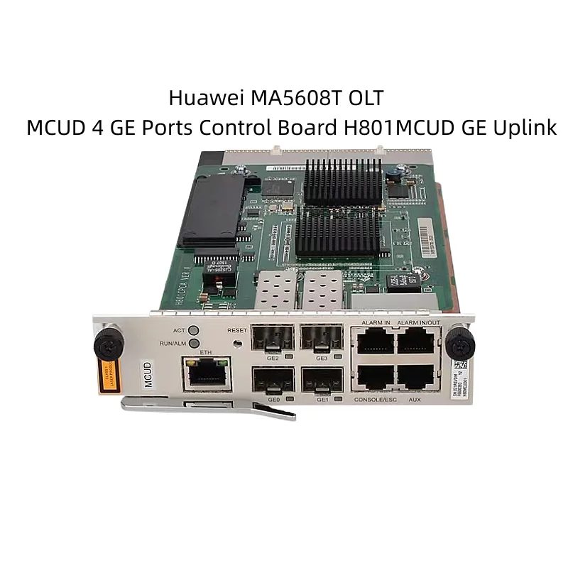 

It is Suitable For Huawei GPON OLT Main Control Board MCUD GE MCUD1 10GE MA5608T Original FTTX Optical Line Terminal Equipment