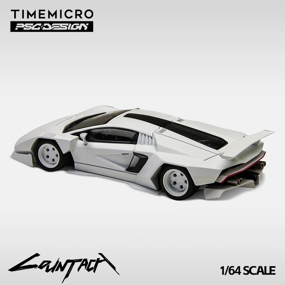 TimeMicro × PSC DESIGN 1:64 PSC New Countach first Release alloy