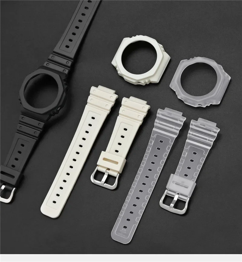 รูปสินค้า ชุดดัดแปลงสายนาฬิกา G-SHOCK สำหรับผู้ชาย สายยางกันน้ำ พร้อมเครื่องมือ