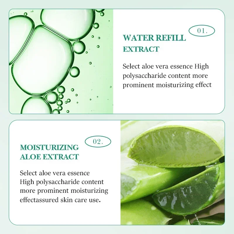 Aloe Facial Soap Face Wash Foam Facial Cleanser Moisturizing Firming Hydrating Oil Control Body Bathing Handmade Soap