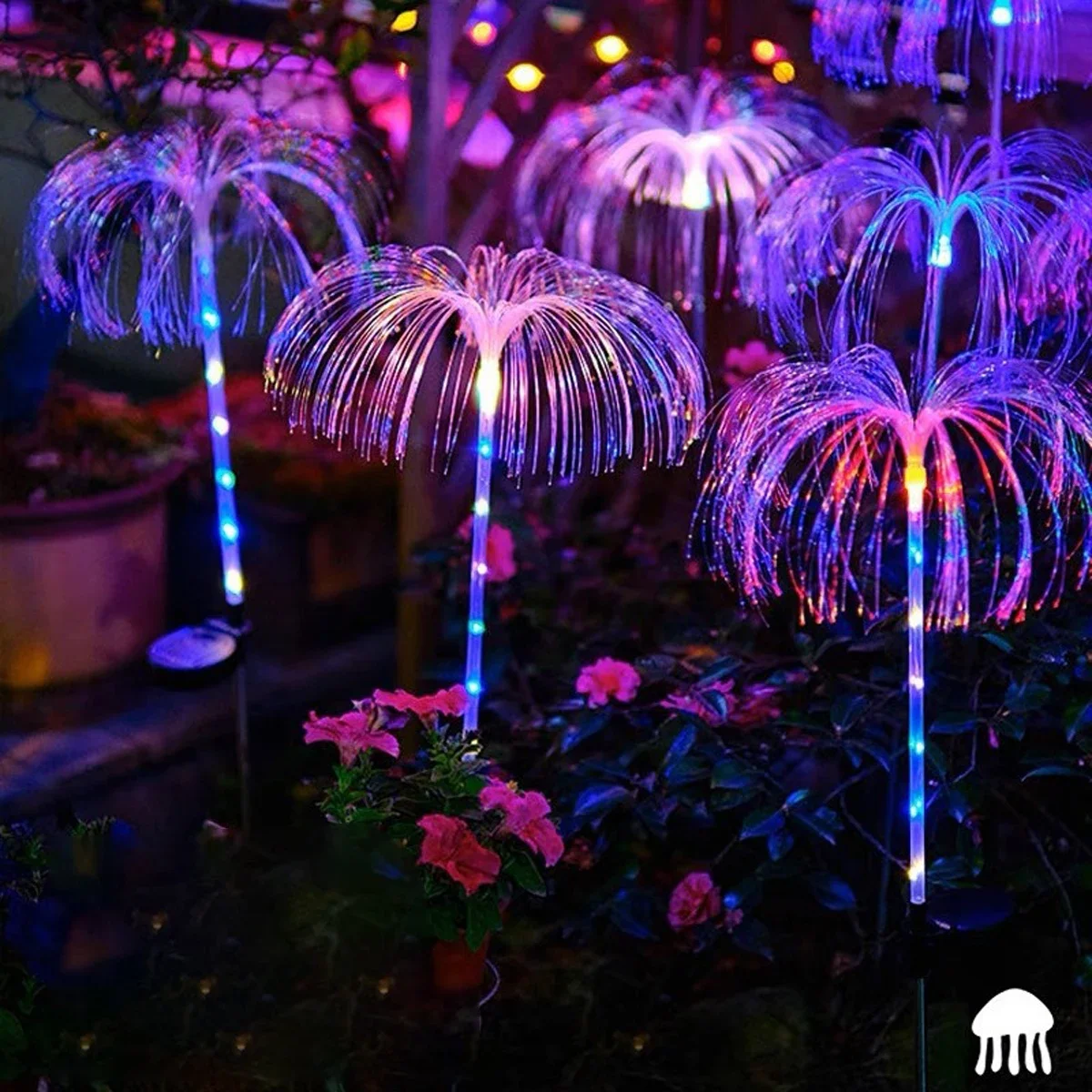 إضاءة حدائق بالطاقة الشمسية قنديل البحر