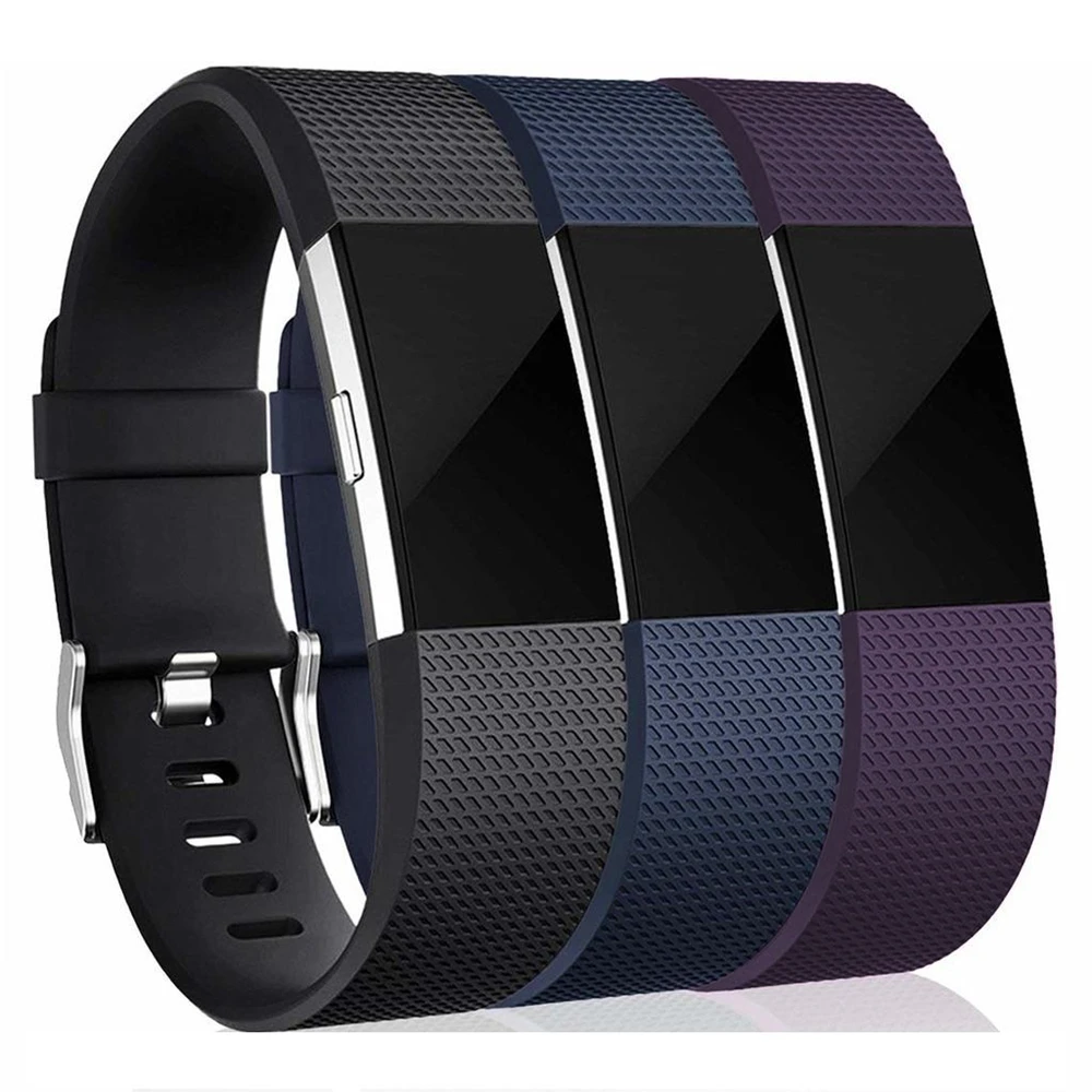 

Compatible with Fitbit Charge 2 bracelet silicone 3-pack