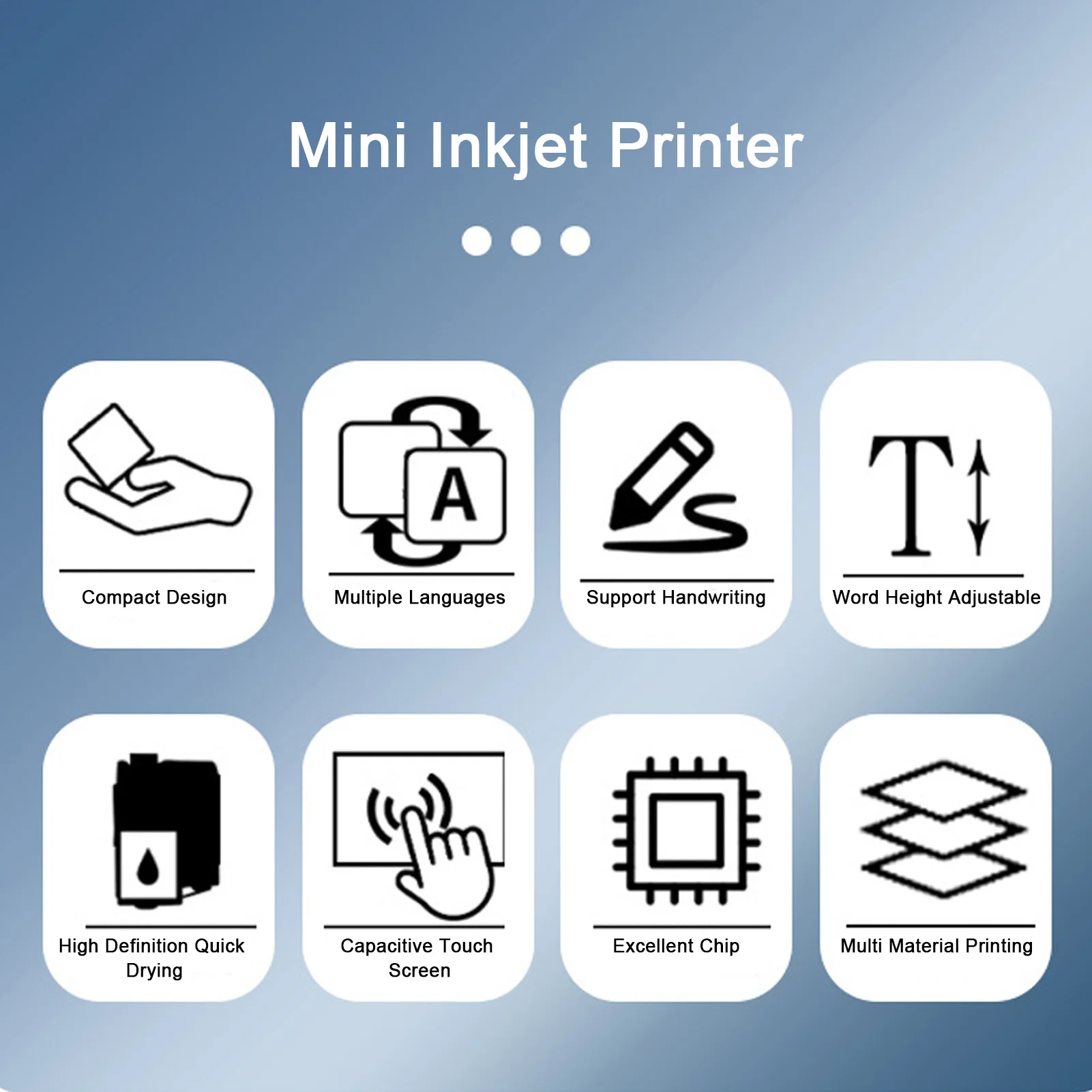 طابعة بلوتوث لتاريخ صلاحية المنتجات
