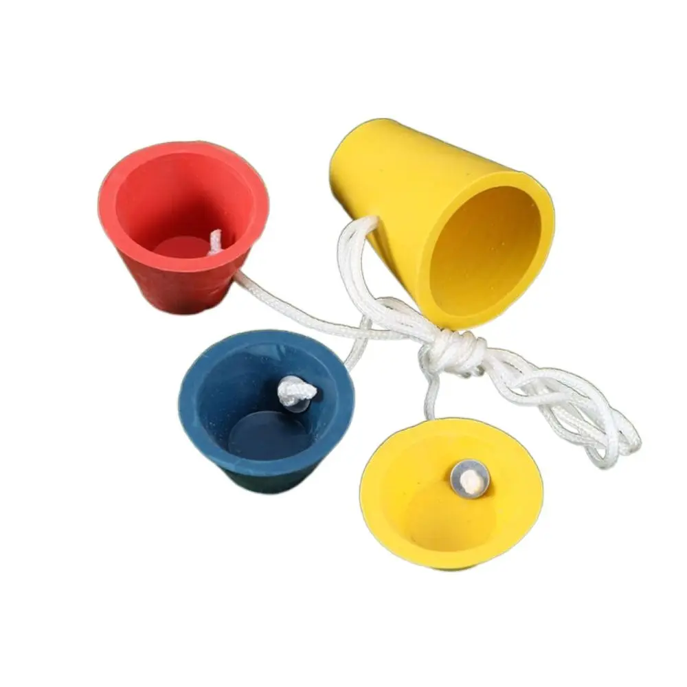 

Not Fly Golf Rubber Tees Winter Tee Set Keep Ball Stable 4 in 1 Golf Training Kits with Rope Easier To Tee Up for 1 Set