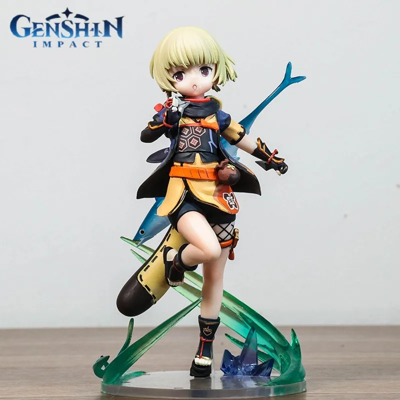 

19cm Genshin Impact Figure Sayu Anime Model Dolls Figurines Pvc Action Figures Collection Ornament Gk Beautiful Girl Toys Gifts
