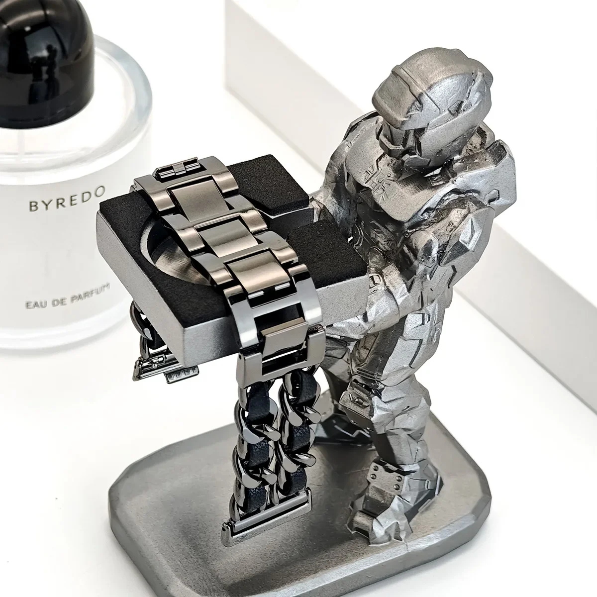 سوار من الفولاذ المقاوم للصدأ لساعة اليد ، بديل لل...