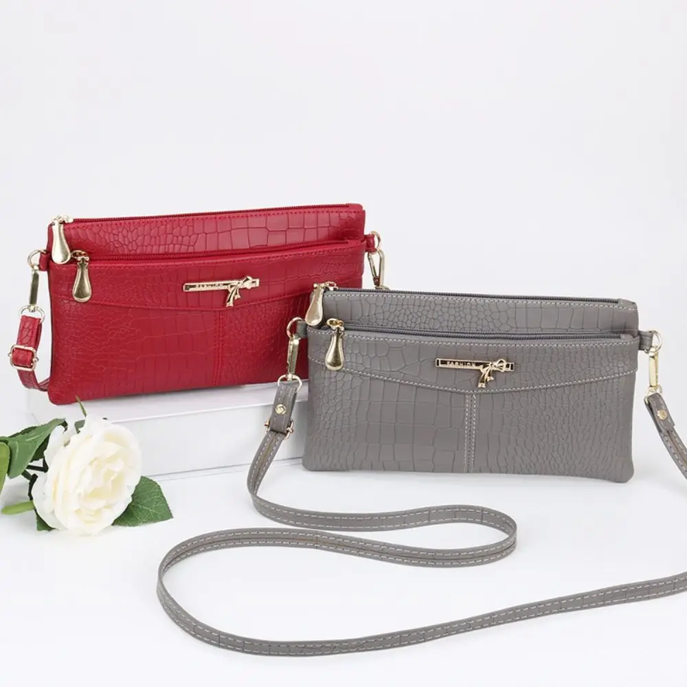 Multi-functional Money Purse Women Long Wallet PU Leather Card Holder Handbag Leisure Style Crossbody bag