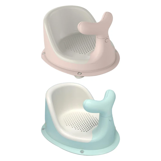 Chaise de douche en polymère souple pour bébé, siège de bain