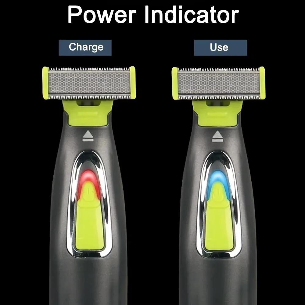Hair Clipper Electric Shaver Hair Trimmer Washable Rechargeable MLG Electric Shaver Beard Razor Body Trimmer Men Shaving Machine Hair Face Care Cleaning Clippers for Men