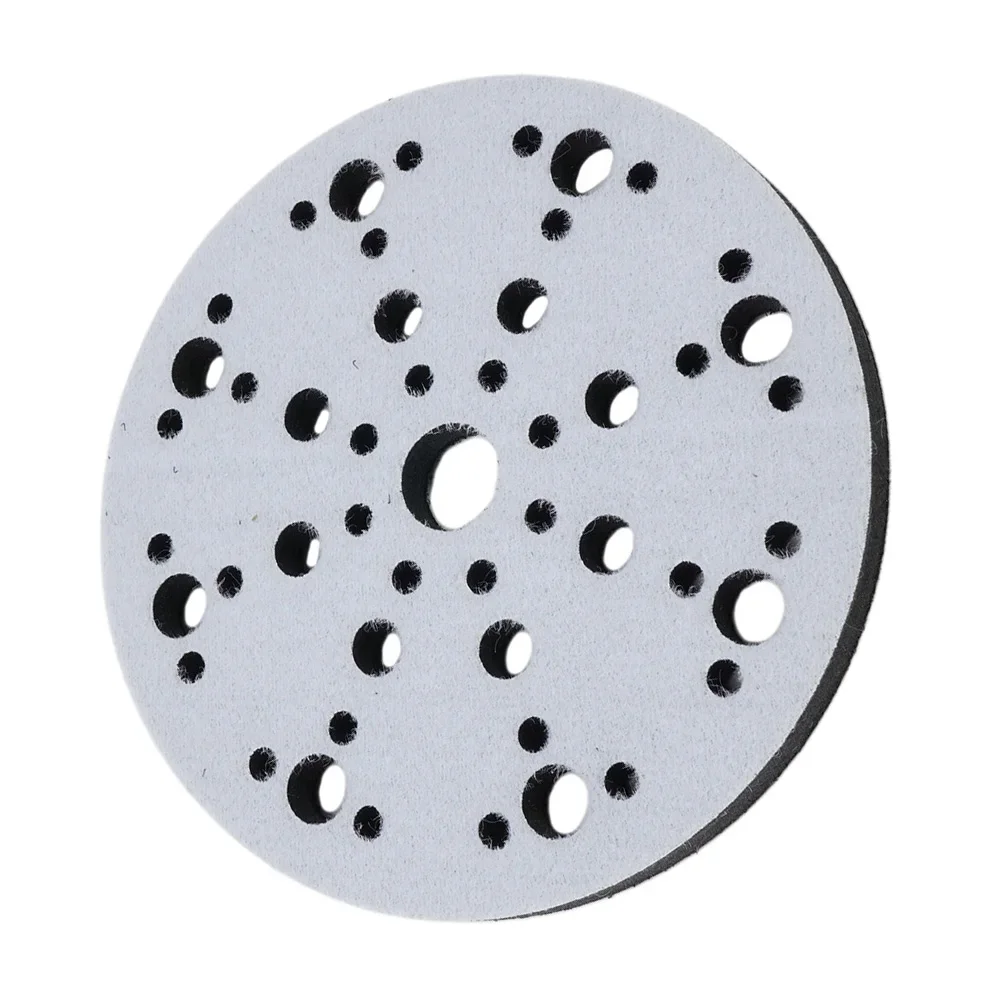 

6 Inch 150mm 48-Holes Soft Sponge Interface Pad Polishing Pad For Sander Backing Pads Buffer Power Tools Accessories