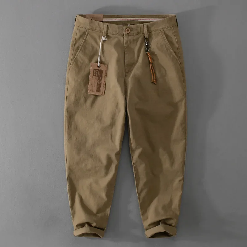 Wide Leg Pants Spring And Autumn Work Pants Loose Wide Leg Pants Straight Men's Casual