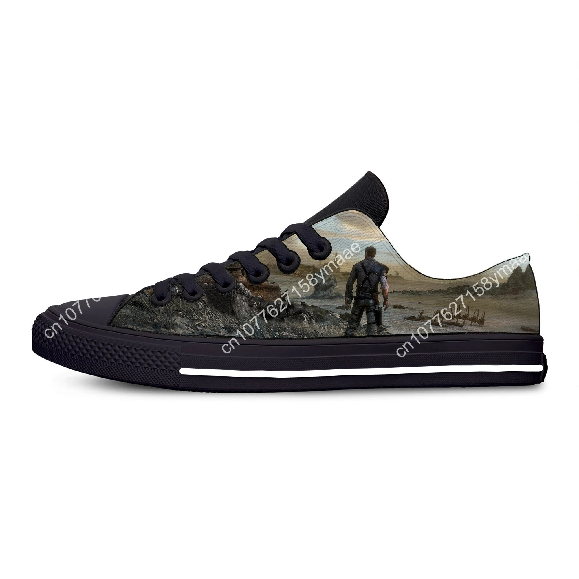 Movie Mad Max Hot Fashion Cool Funny Classic Casual Cloth Shoes Low Top Lightweight Breathable 3D Print Men women Sneakers