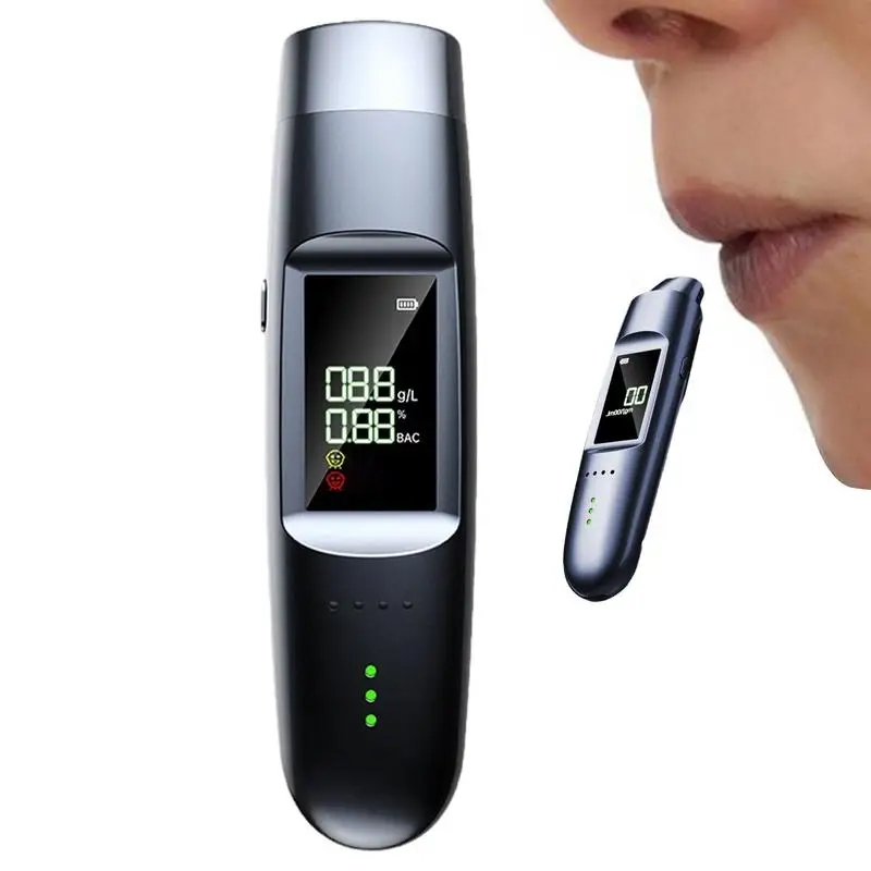 

Alcohol Breathalyzer Accuracy Breathalyzer Tester Alcohol Detector Personal Breathalyzers Breath Alcohol Tester With LED Display