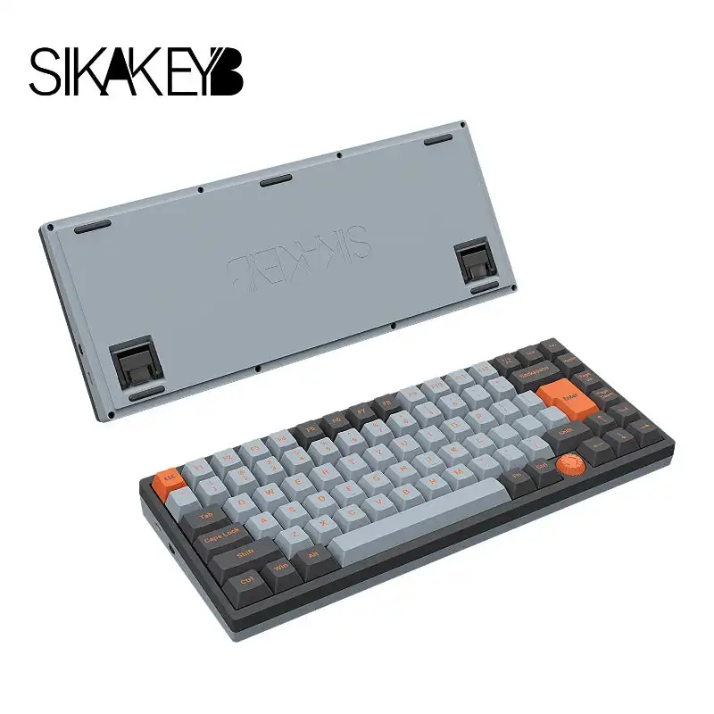Sikakeyb-磁気スイッチメカニカルキーボード、城ck75 - AliExpress