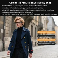 SENBONO Smart Glasses Bluetooth Call Volume Control Music Control Camera Control Built-in Microphone Sunglasses for Men Women - Image 3