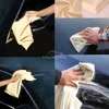 Auto Extra Large Buckskin Towel Cloth Car Motorcycle Natural Drying 40X70cm Shape Cleaning Genuine Leather Clean Washers Washing 3