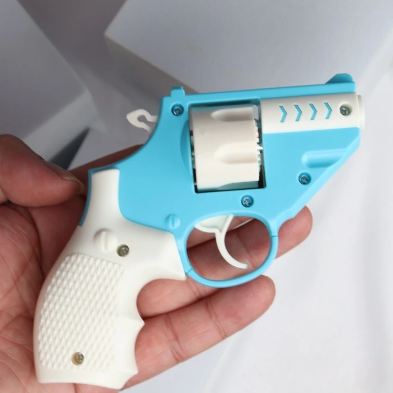 Children's and Adults' Indoor/outdoor Stress-relief Rotating Interactive Toy Gun (disasable) Boys' Holiday Gift of Choice