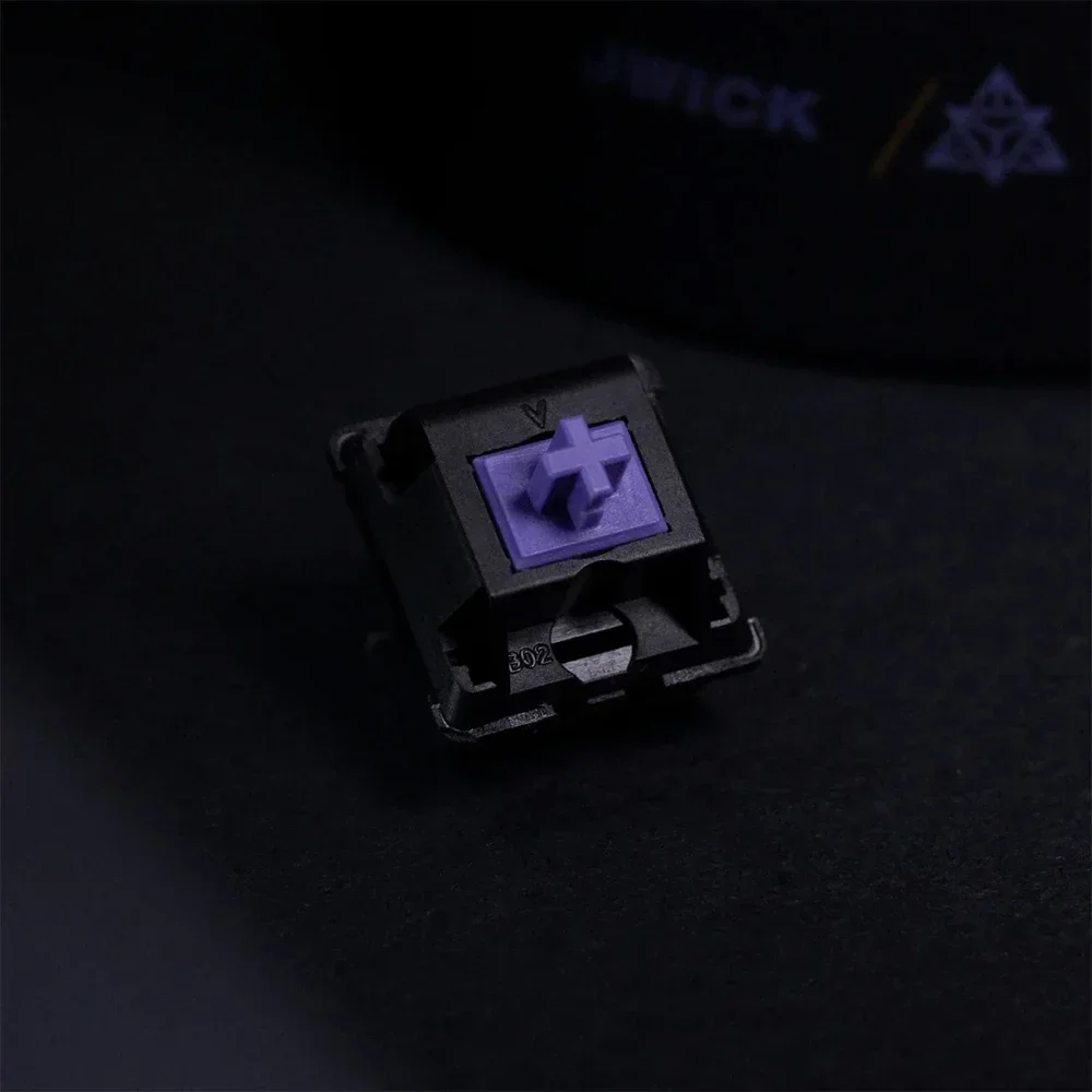 Vertex Premium Linear Switches - Factory-Lubed Mechanical Keyboard DIY Kit with Jars