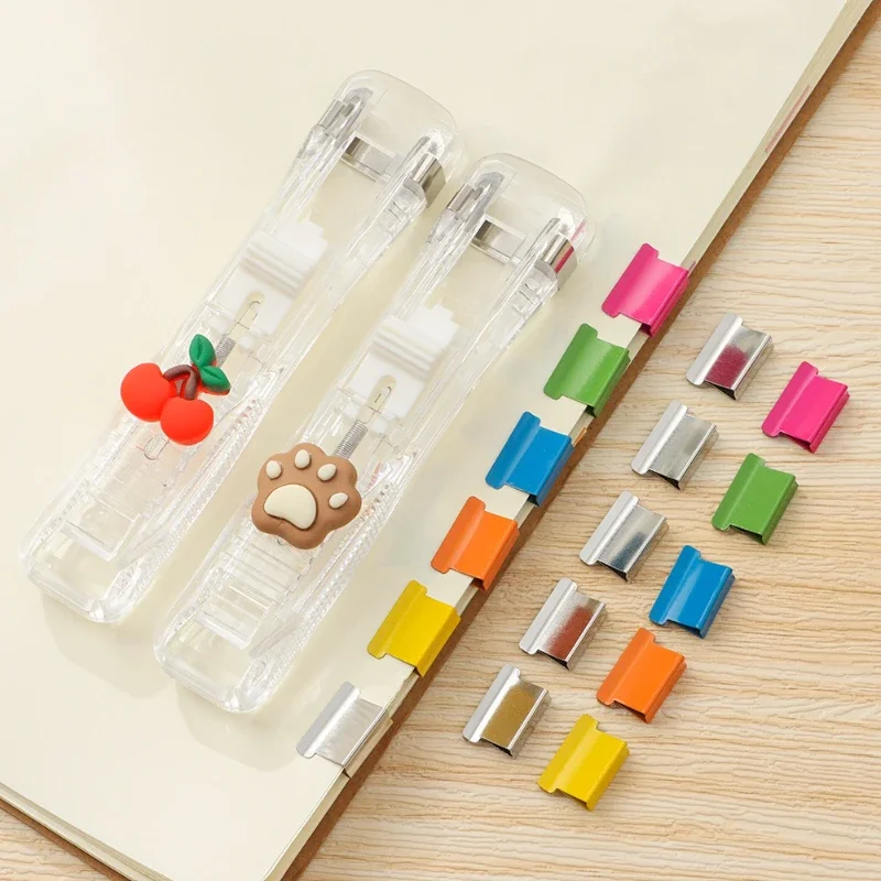Push Stapler Staple Remover Office Supplies Set Desktop Supplies