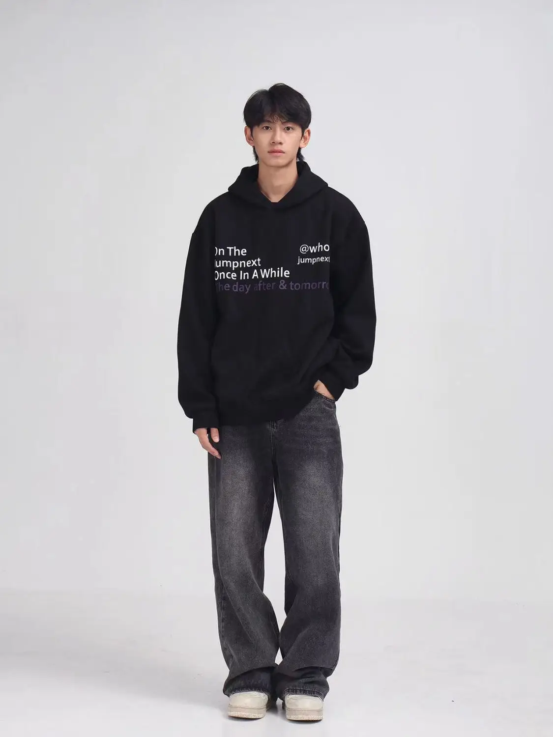 Hoodies Women Men Graphic Letters Print Hooded Sweatshirts Hoodie Autumn Hip Hop Ladies Gothic Pullover Grunge Tops
