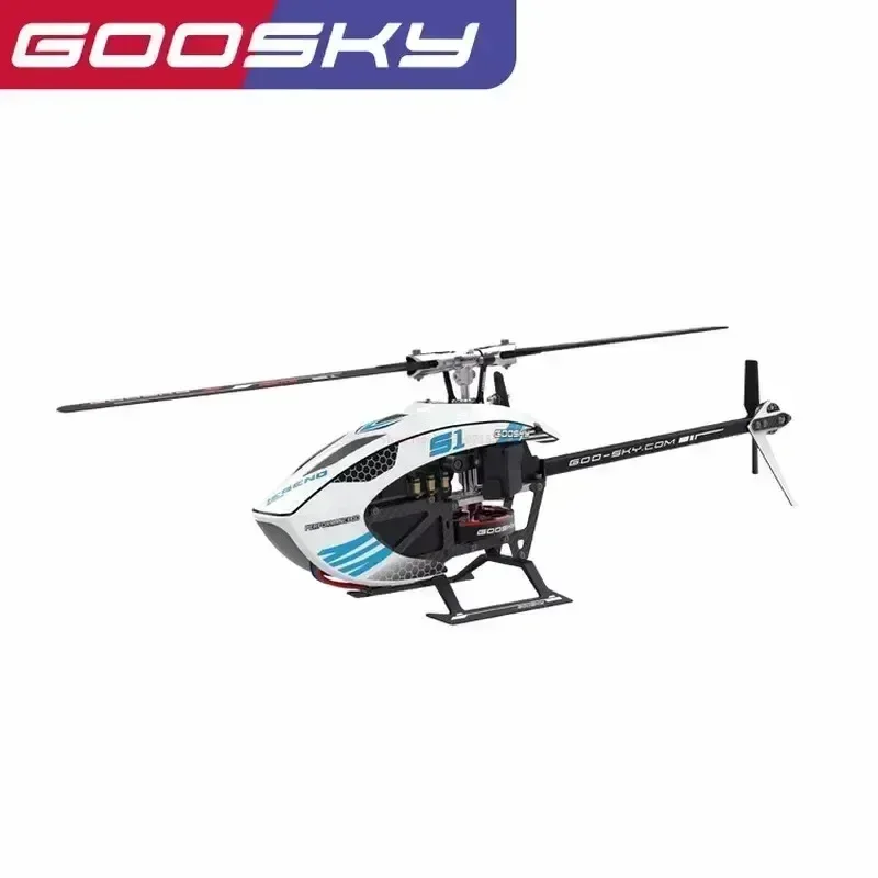 Remote-Controlled Helicopter Aircraft Goosky S1 Bnf/Rtf 6ch 3d Stunt Double Brushless Motor Direct Drive Motor Flybarless Rc Toy 6