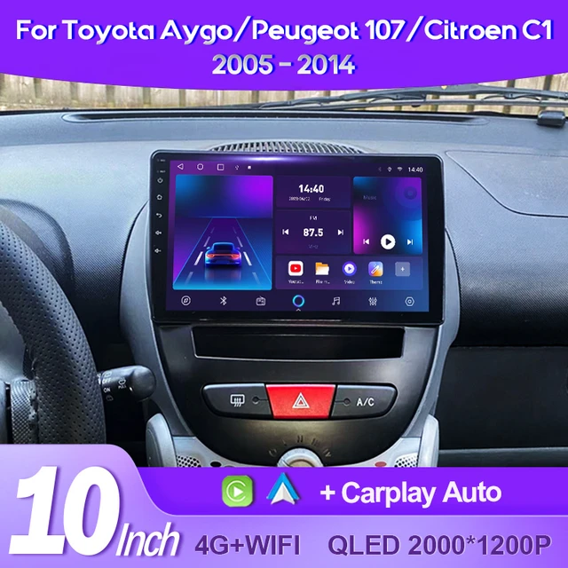 PEUGEOT 107 CITROEN C1 AND TOYOTA AYGO 86120-0H010 ORIGINAL CD CAR RADIO  STATION