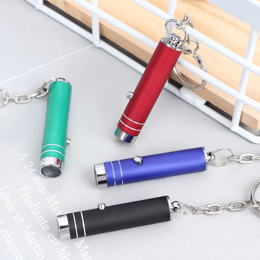 Tooloflife Mini-UV-LED-Taschenlampe Als Schlüsselanhänger – Praktischer Gelddetektor In 7 Farben