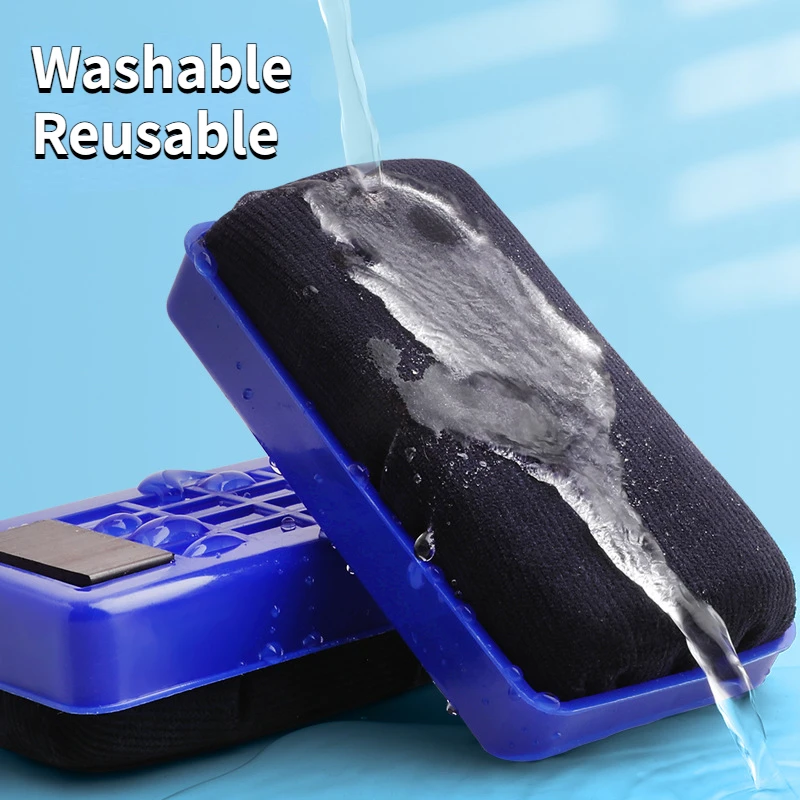 1pcs Magnetic Whiteboard Erasers Dry Erase Marker White Board Cleaner Blackboard eraser School Office Supplies magnetic whiteboard erasers